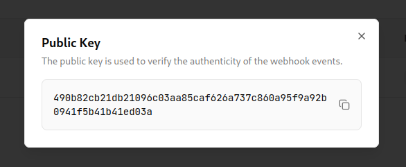 Public Key
